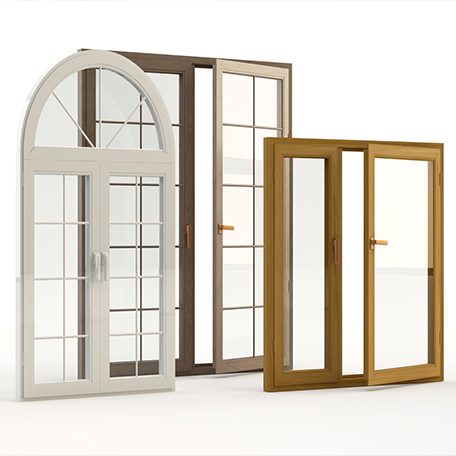 Pure wood doors and windows