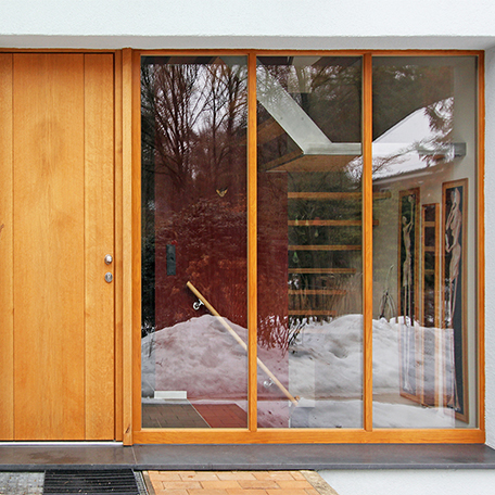 Pure wood doors and windows