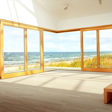 Pure wood doors and windows